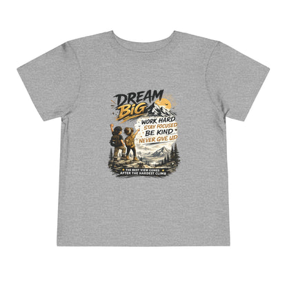 Toddler Motivational T-Shirt | Inspirational Kids Graphic Tee | Soft Cotton Toddler Shirt | Positive Mindset Children's Clothing | Everyday Comfort Tee