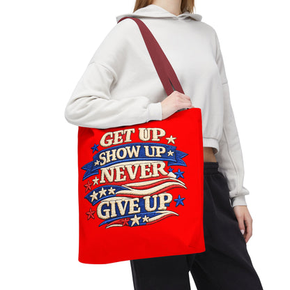 Patriotic 4th of July Tote Bag | Reusable American Pride Shopping Bag | USA Independence Day Beach, Grocery & Everyday Carry Tote