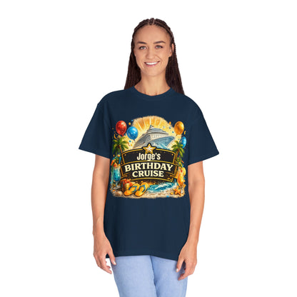 Custom Name Birthday Cruise Shirt