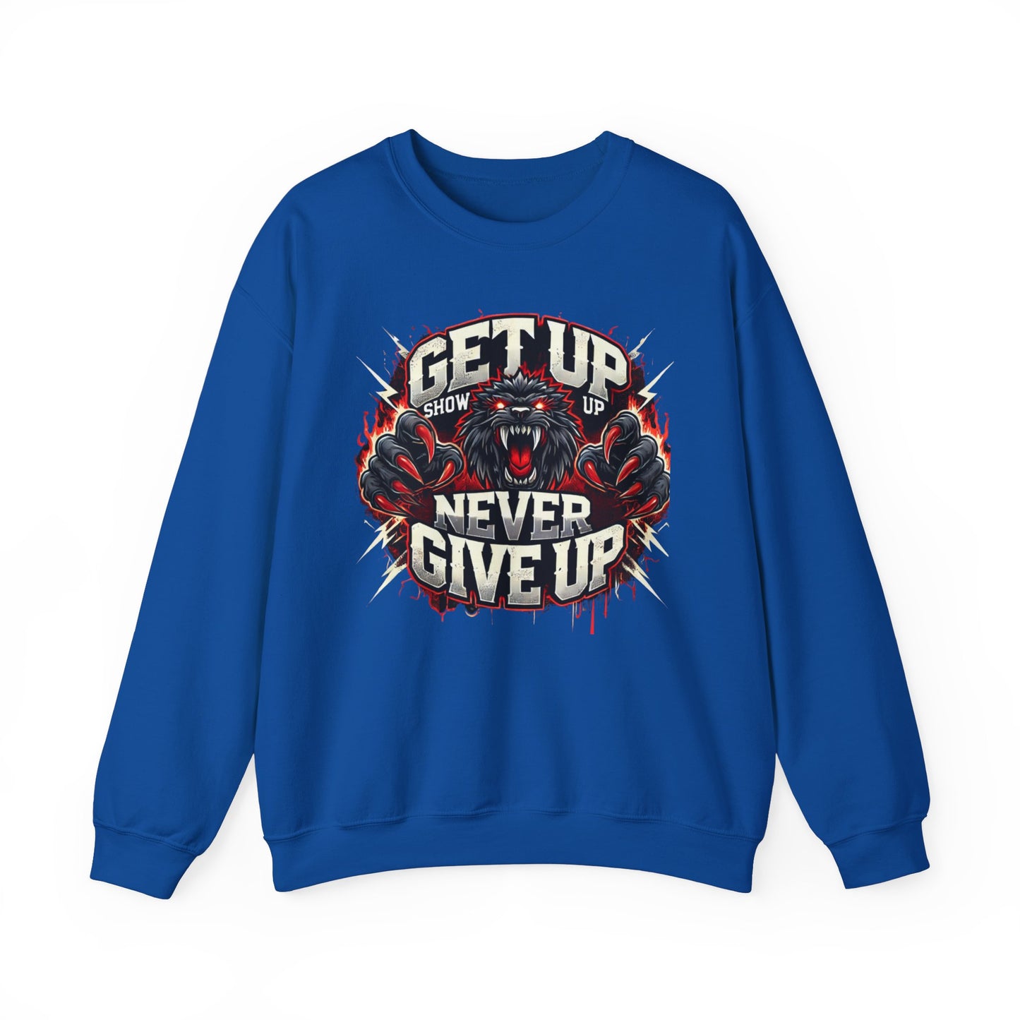 Relentless Drive Crewneck Sweatshirt UNISEX– Stay Warm, Stay Motivated