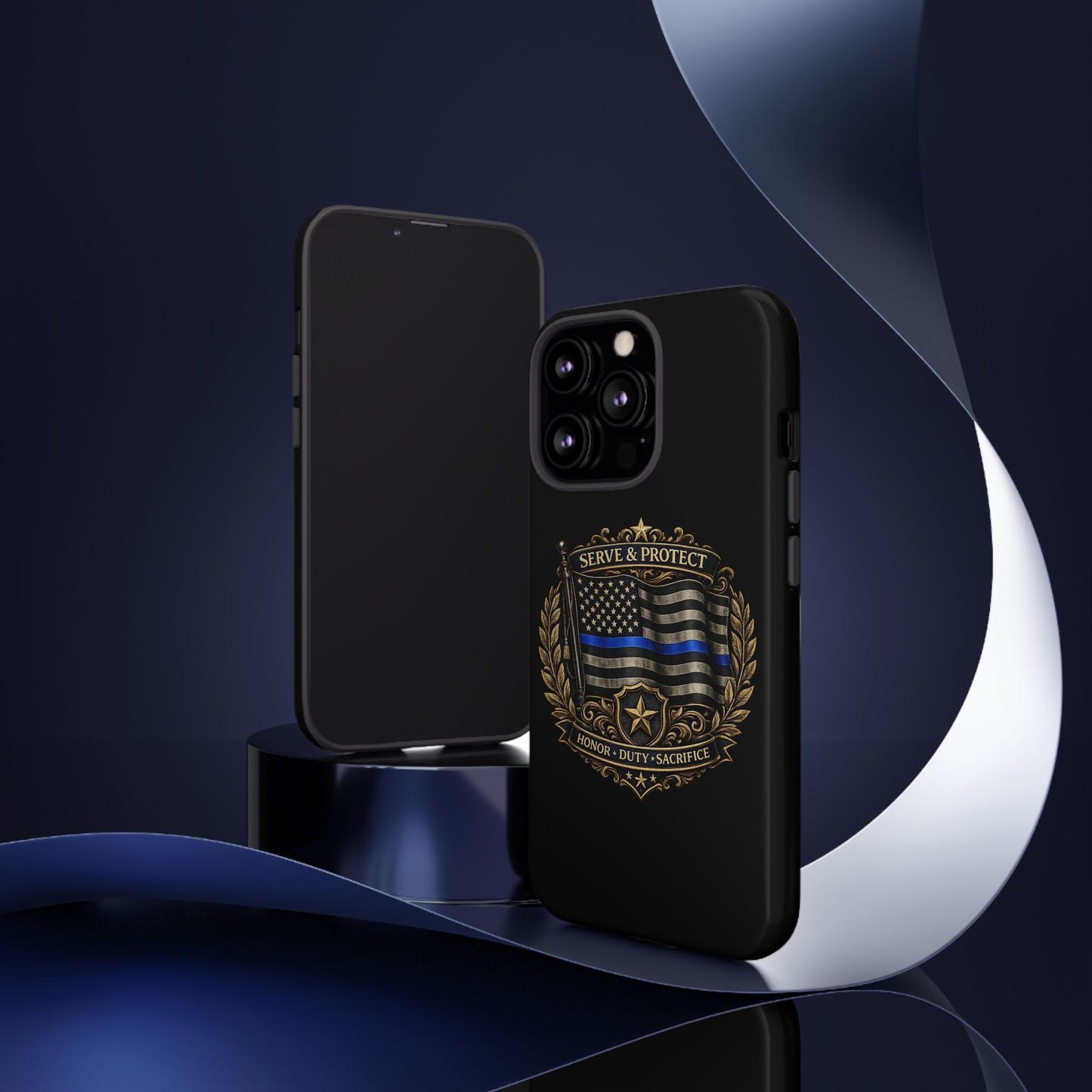Blue Line Legacy Tough Phone Case