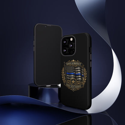Blue Line Legacy Tough Phone Case