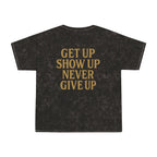 Hustle in Silence. Unisex Vintage Mineral Wash Tee