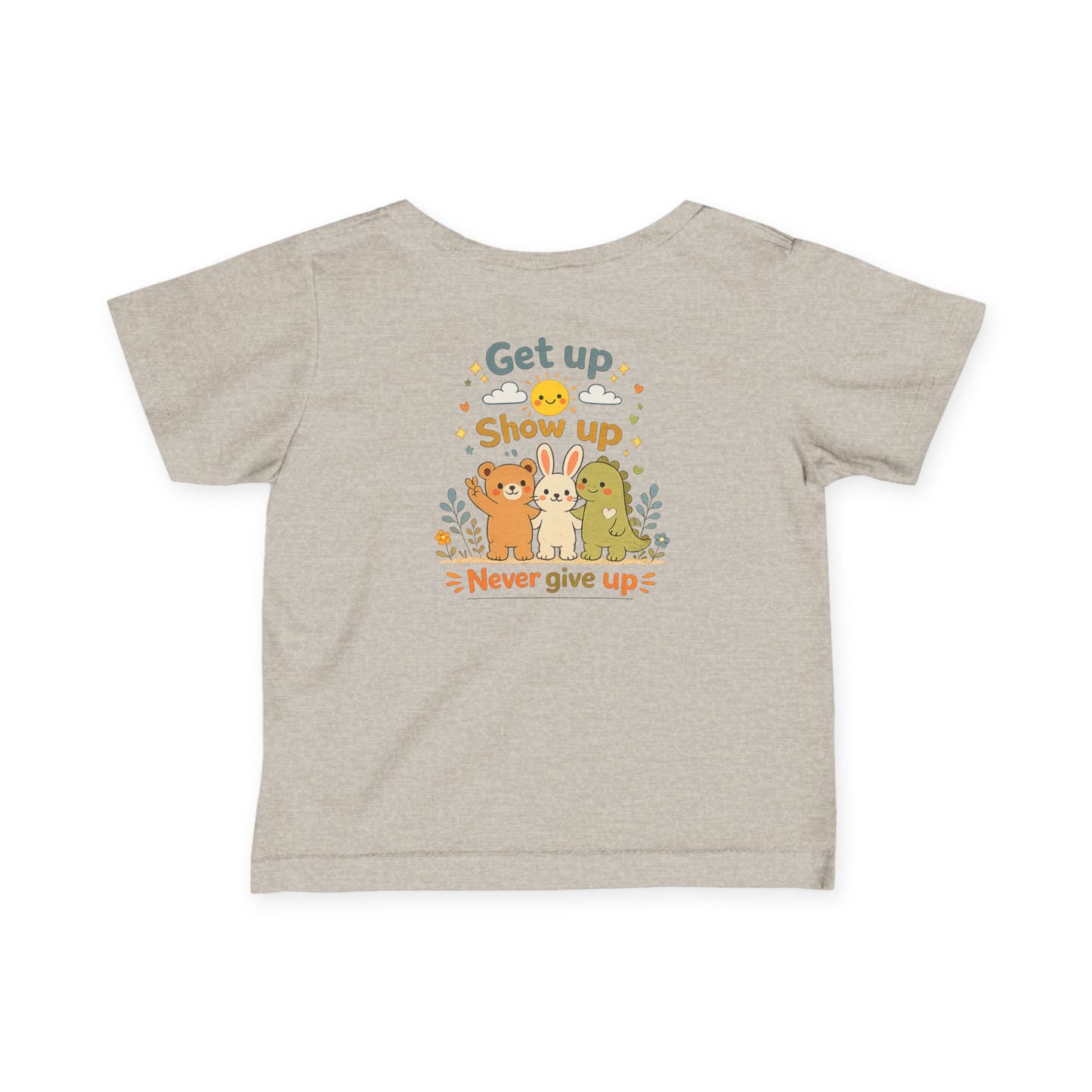 Infant Motivational Jersey T-Shirt | Soft Cotton Baby Graphic Tee | Inspirational Infant Shirt | Positive Message Baby Clothing | Cute Baby Outfit Gift