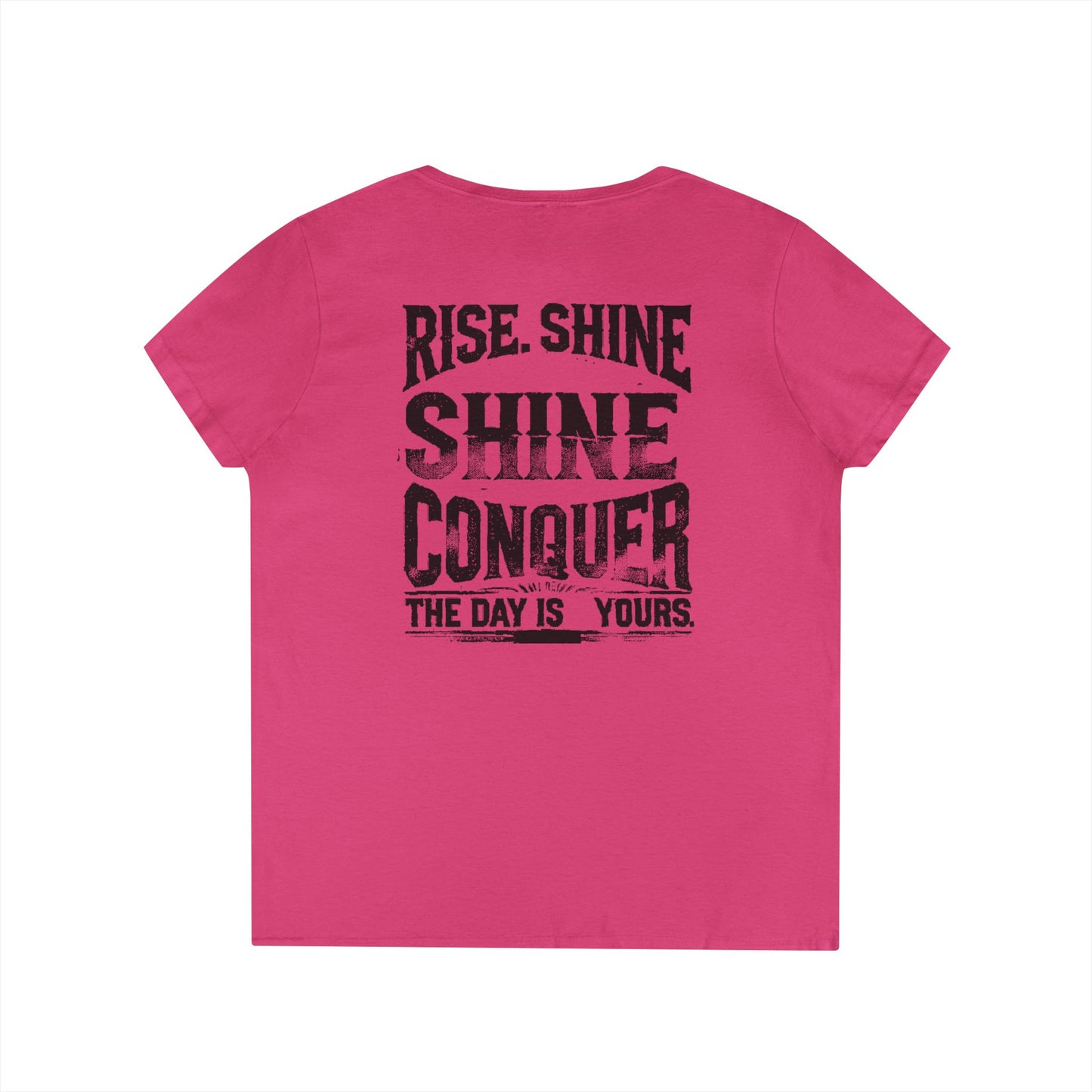 Women's V Neck-Strength in Motion