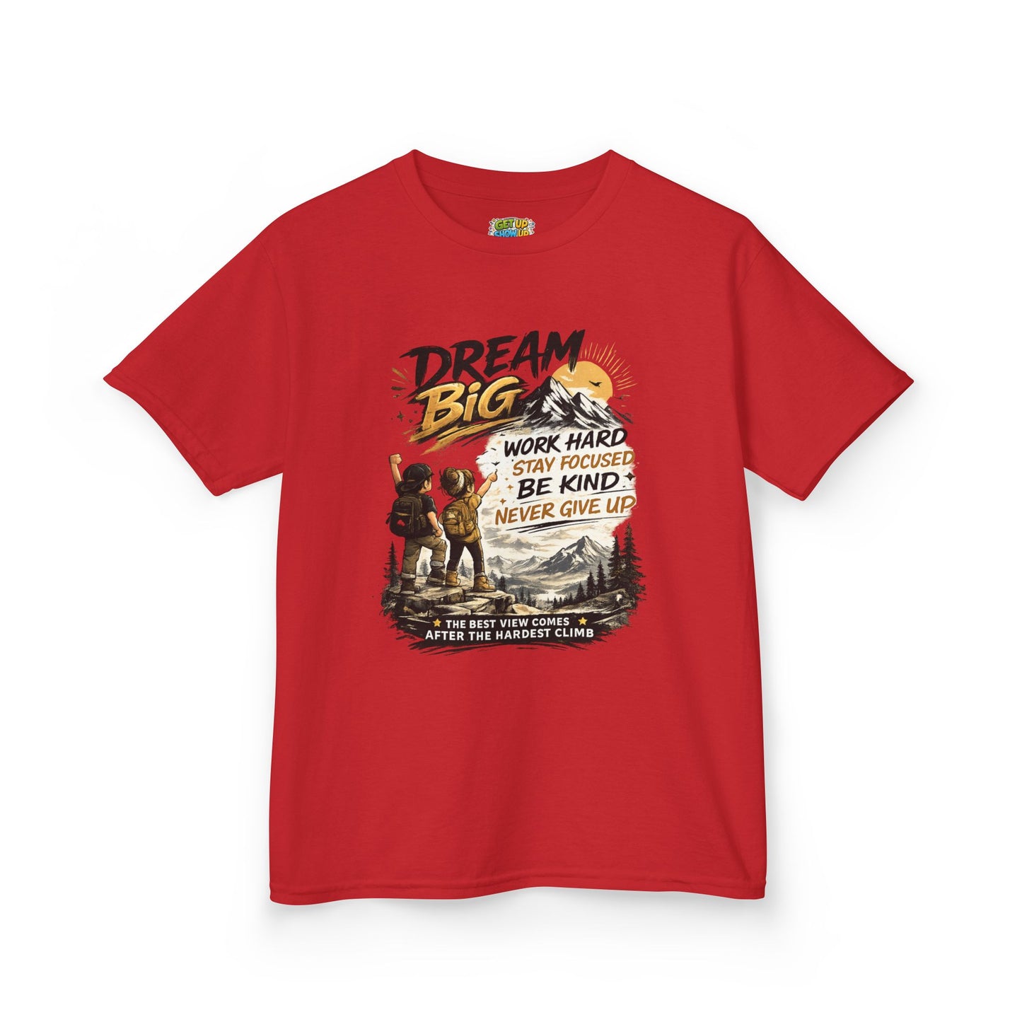 Kids Heavy Cotton™ Motivational T shirt