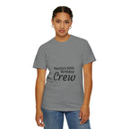 Custom Name & Age Birthday Crew T-Shirt – Personalized Group Shirt