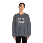 Relentless Drive Crewneck Sweatshirt UNISEX– Stay Warm, Stay Motivated