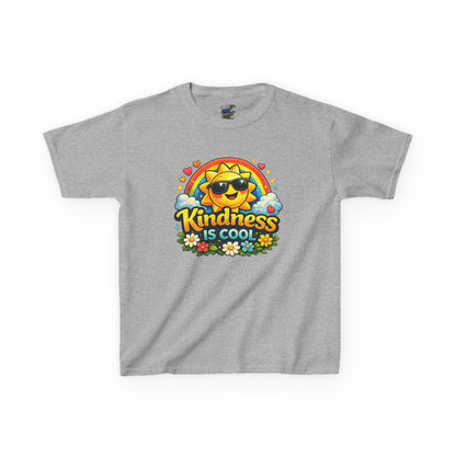 Kids Heavy Cotton™ Tee "Kindness is Cool"