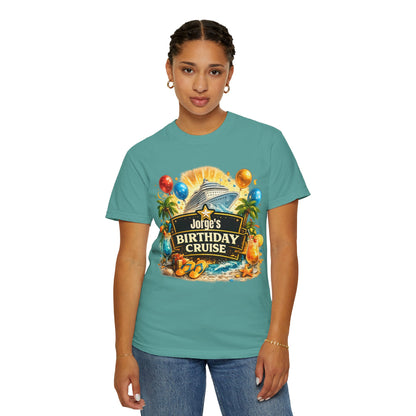 Custom Name Birthday Cruise Shirt