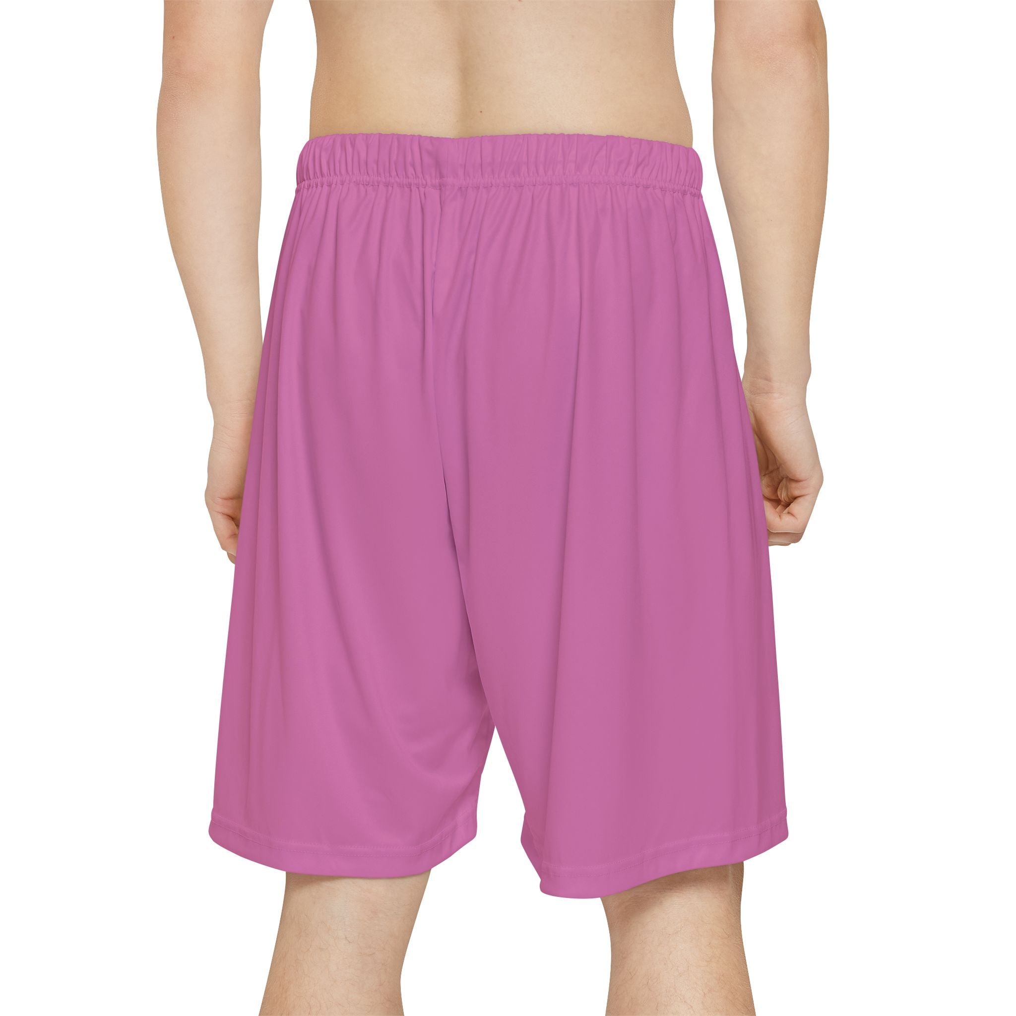 Relentless Performance Men’s Sports Shorts (Light Pink)