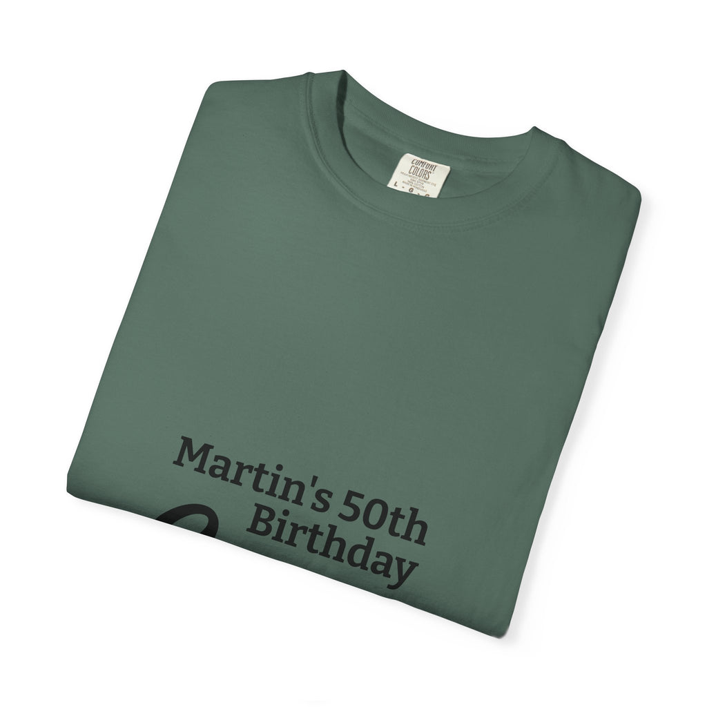 Custom Name & Age Birthday Crew T-Shirt – Personalized Group Shirt