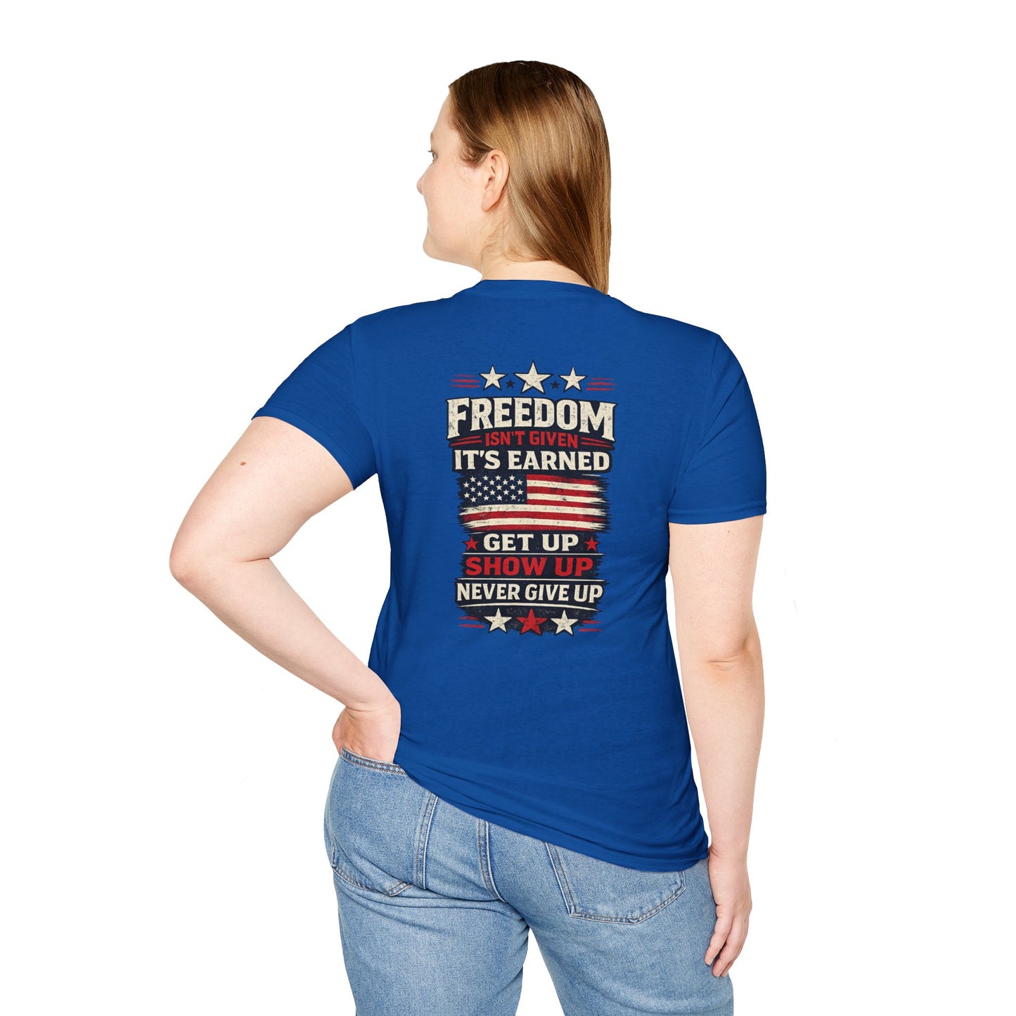Patriotic 4th of July Unisex T-Shirt | Soft USA Independence Day Tee | American Pride Graphic Shirt for Men & Women