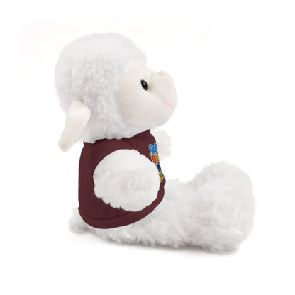 Stuffed Animals with Tee " Get Up Show Up Never Give Up"