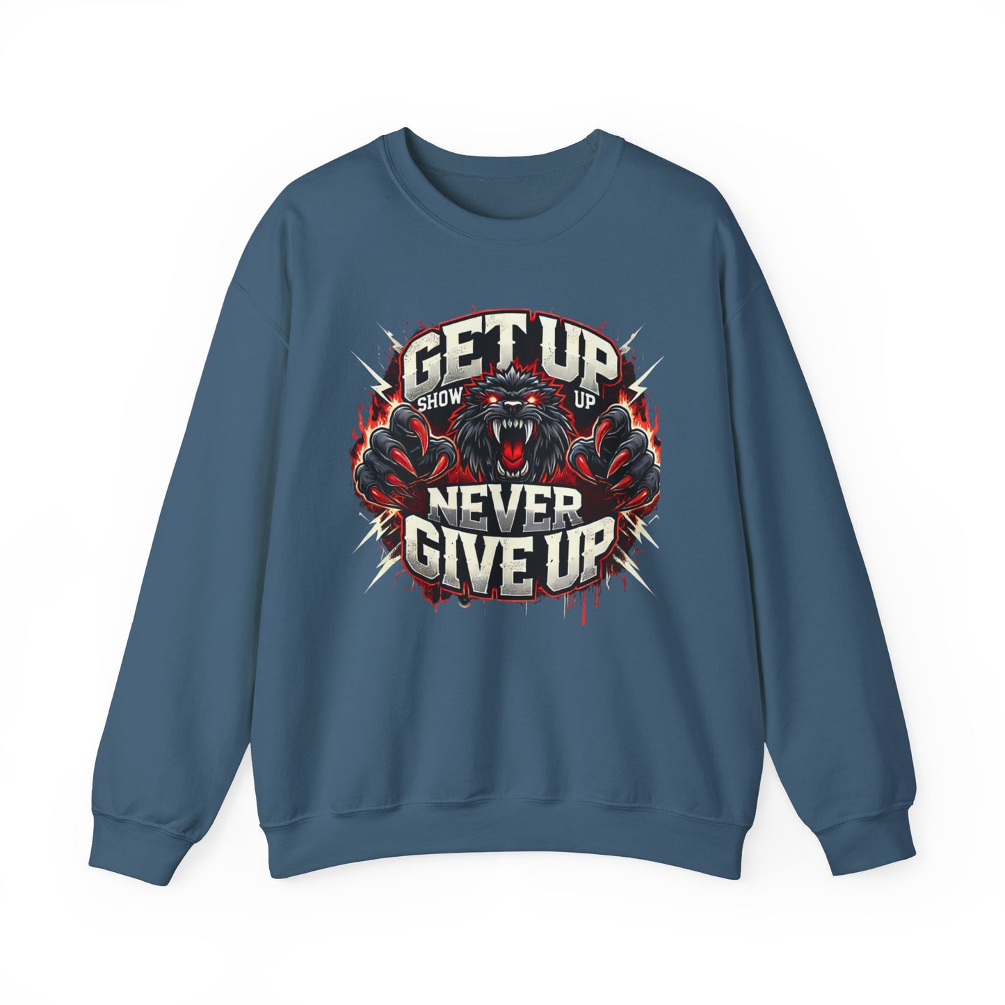 Relentless Drive Crewneck Sweatshirt UNISEX– Stay Warm, Stay Motivated