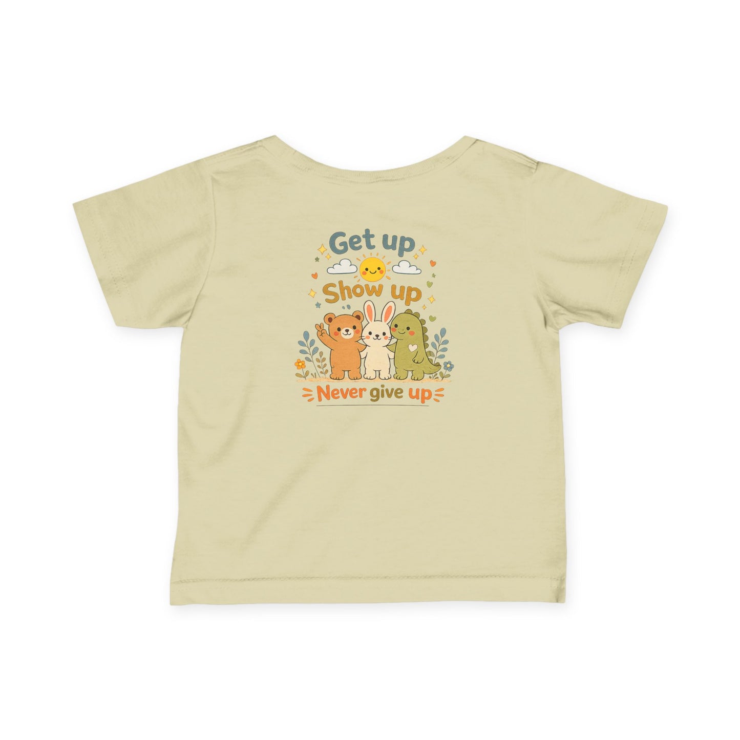 Infant Motivational Jersey T-Shirt | Soft Cotton Baby Graphic Tee | Inspirational Infant Shirt | Positive Message Baby Clothing | Cute Baby Outfit Gift