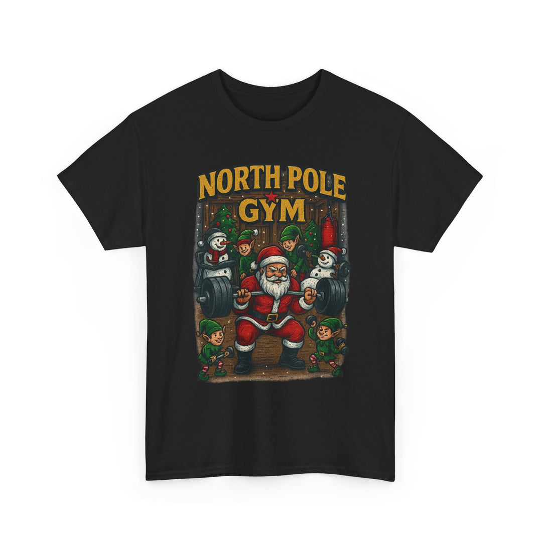 North Pole Gym. Unisex Heavy Cotton Tee