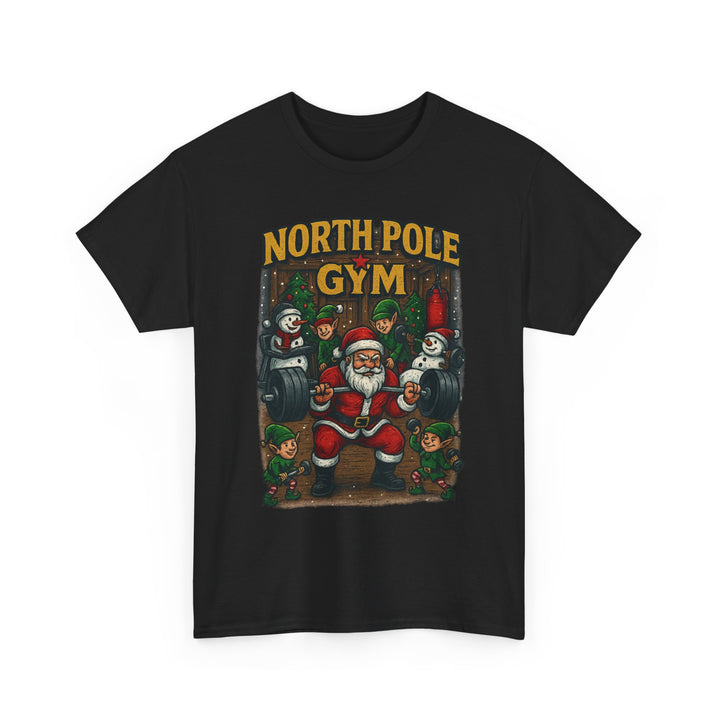 North Pole Gym. Unisex Heavy Cotton Tee