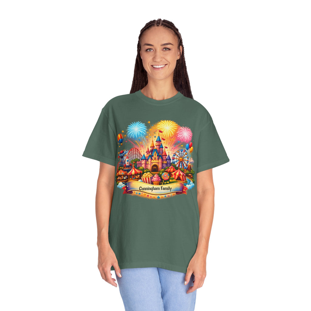 Customizable Name Graphic T-Shirt – for Disney Trips, Theme Park Vacations
