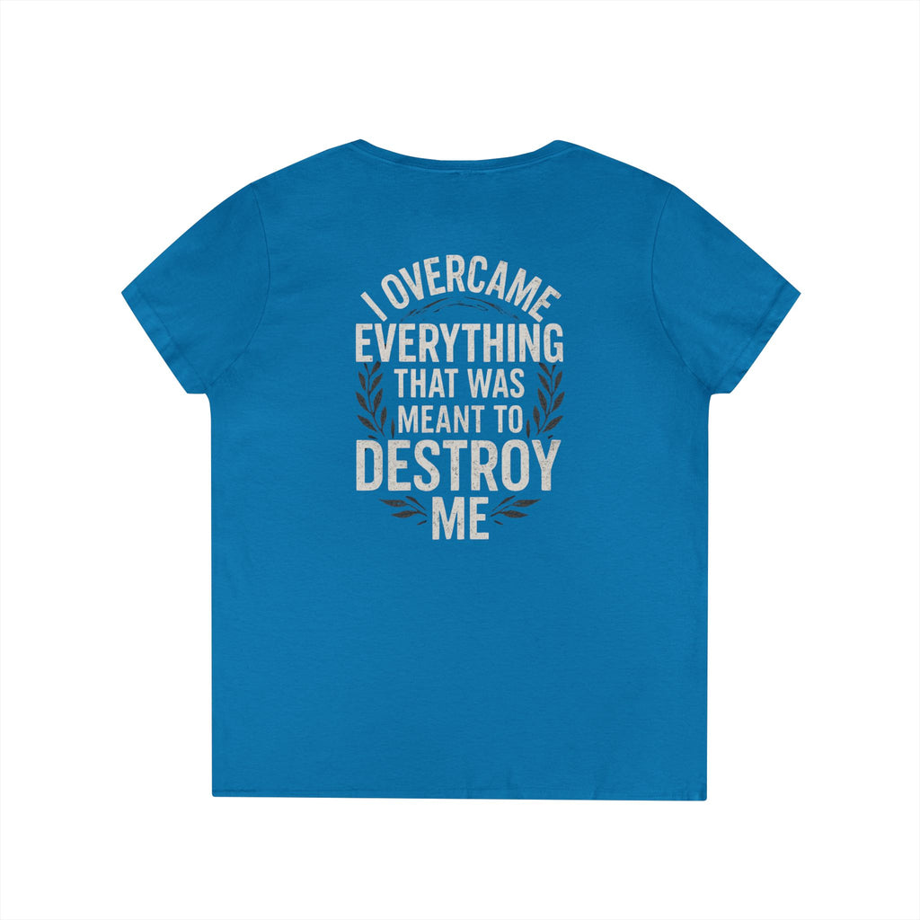 Women's V Neck-Strength in Motion