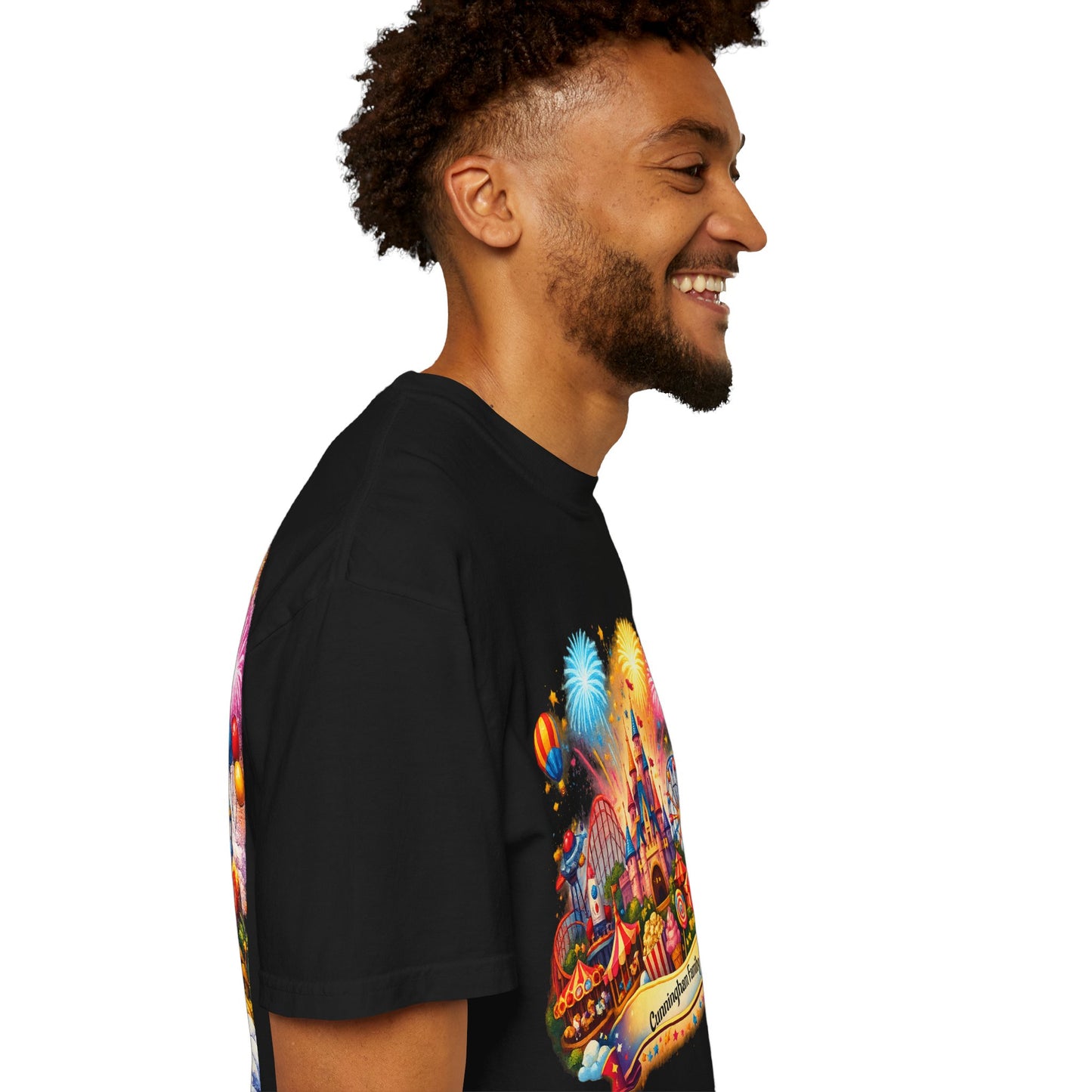 Customizable Name Graphic T-Shirt – for Disney Trips, Theme Park Vacations