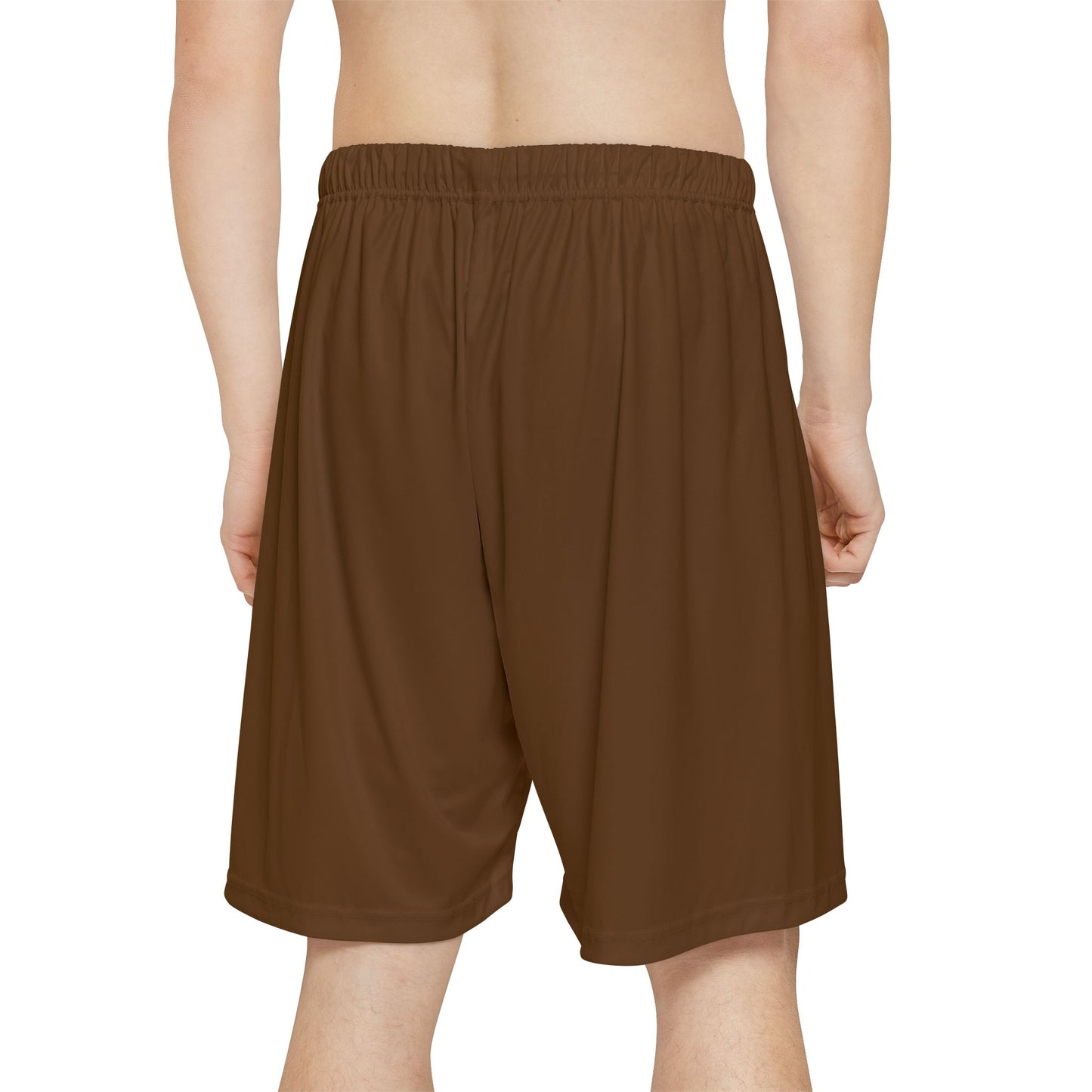 Relentless Performance Men’s Sports Shorts (Brown)