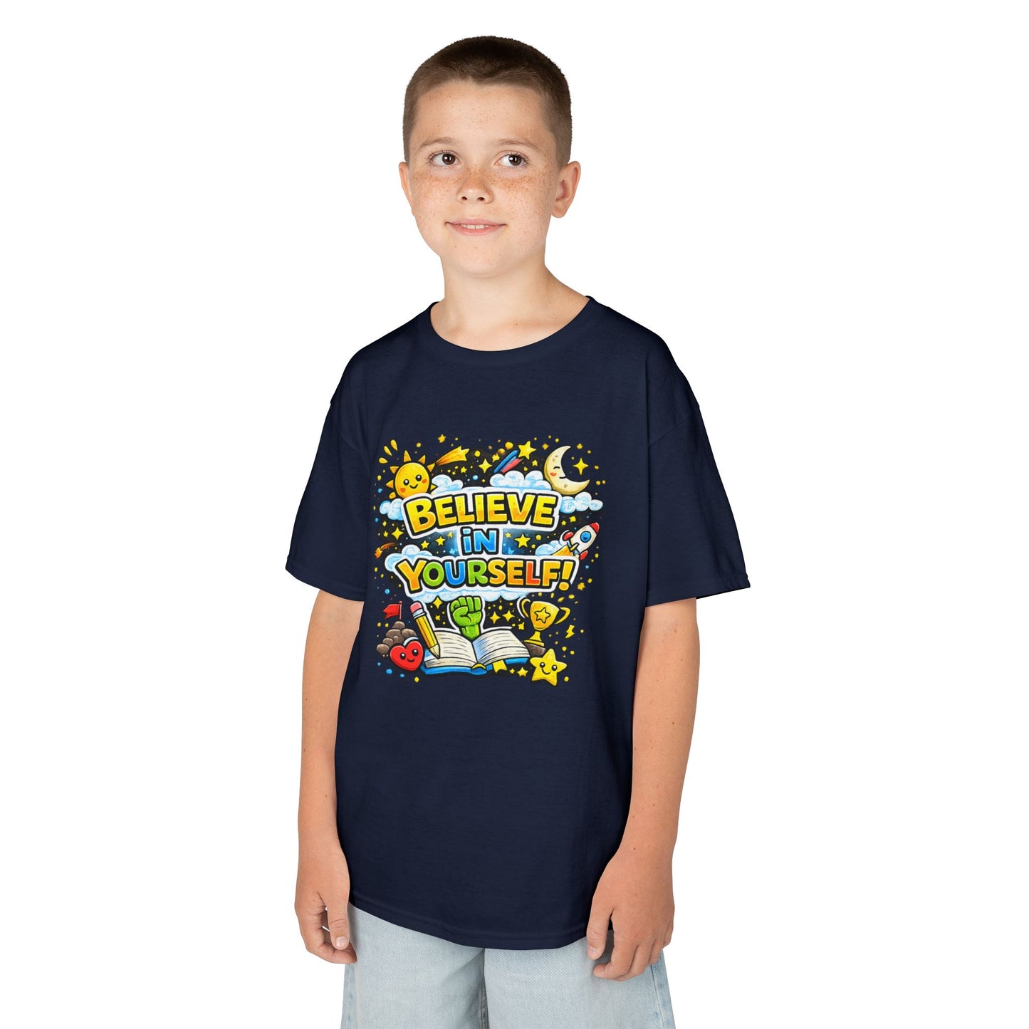 Kids Heavy Cotton™ Motivational T Shirt