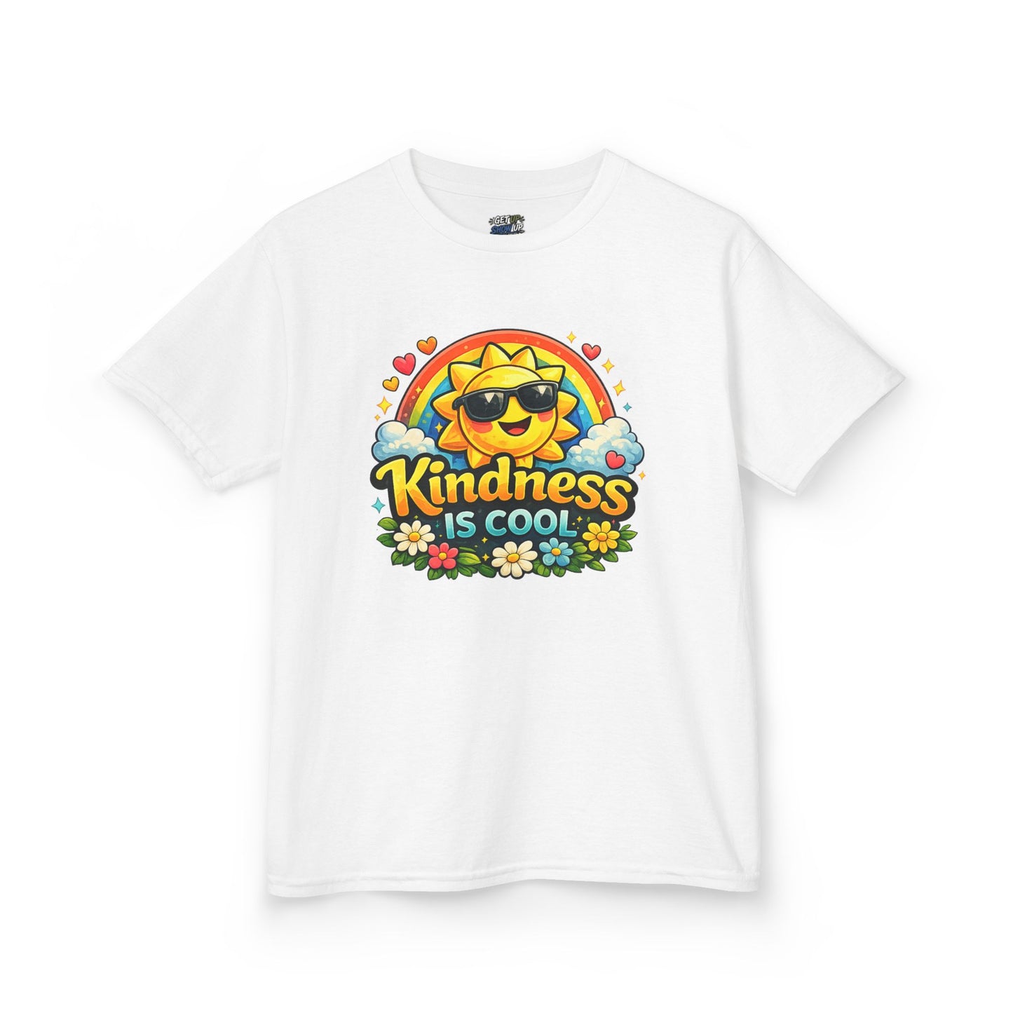 Kids Heavy Cotton™ Tee "Kindness is Cool"