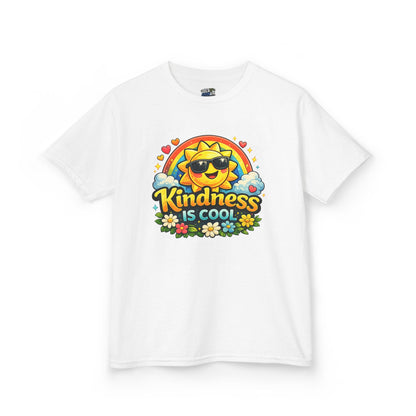 Kids Heavy Cotton™ Tee "Kindness is Cool"