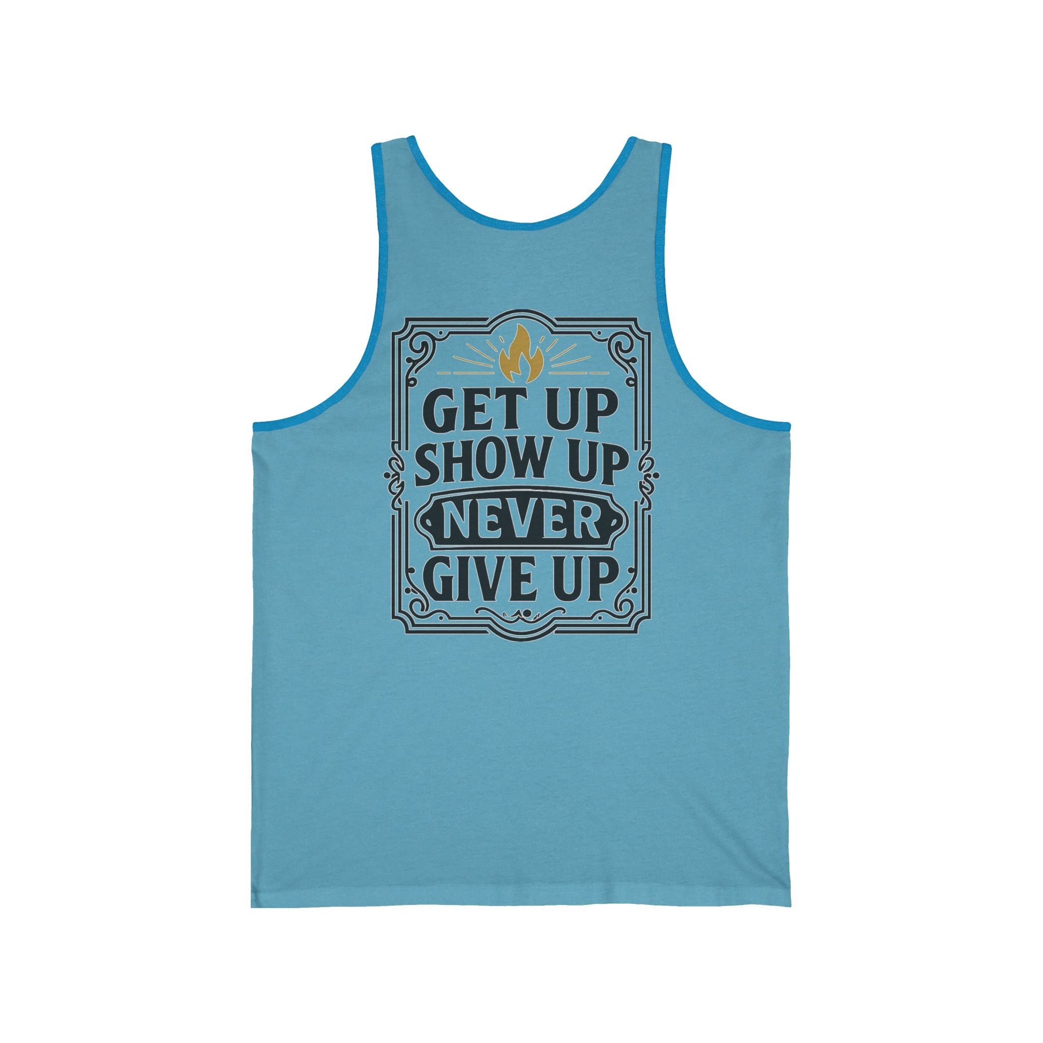 Discipline outlives motivation muscle tank