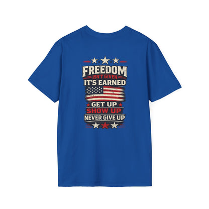 Patriotic 4th of July Unisex T-Shirt | Soft USA Independence Day Tee | American Pride Graphic Shirt for Men & Women