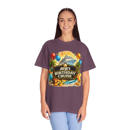 Custom Name Birthday Cruise Shirt
