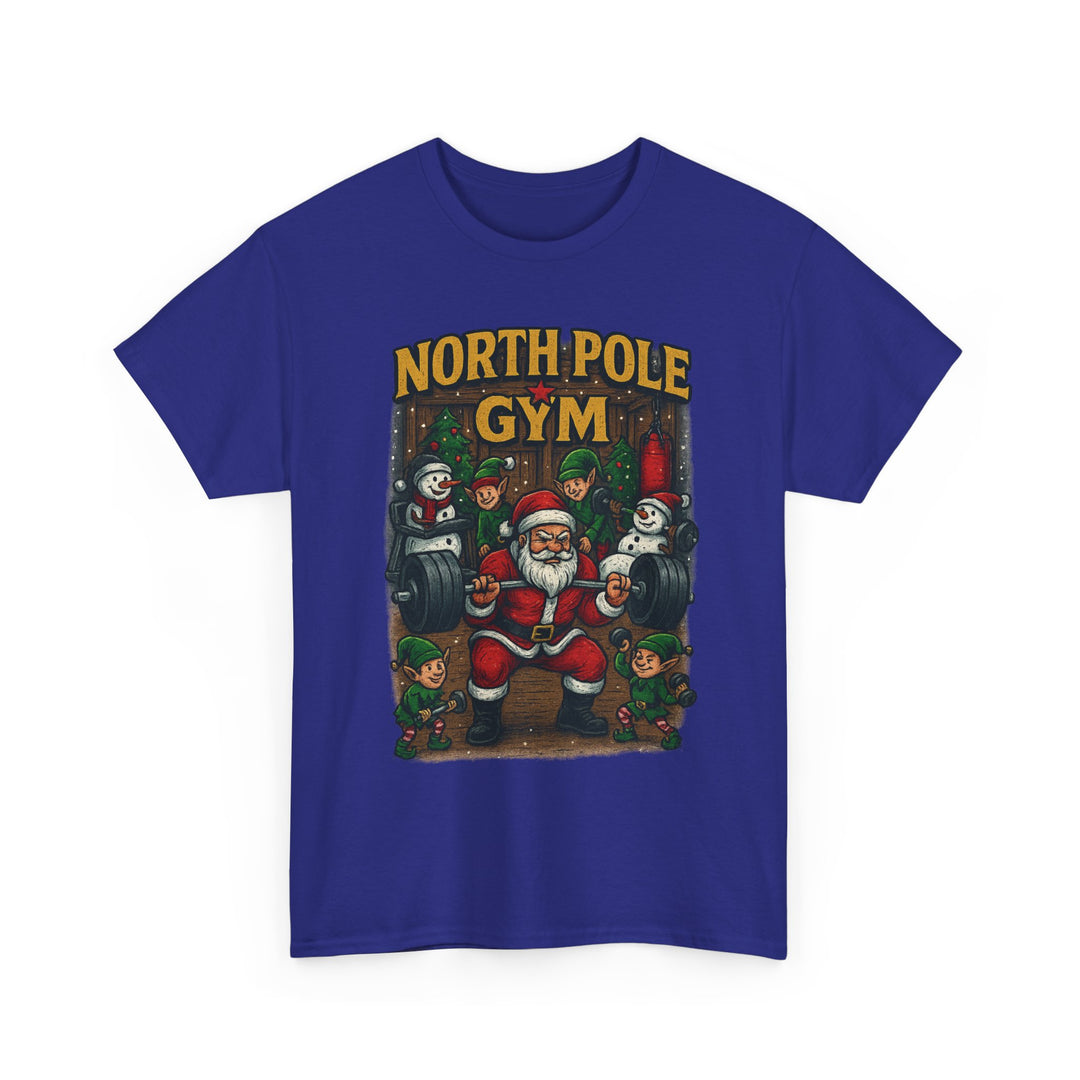 North Pole Gym. Unisex Heavy Cotton Tee