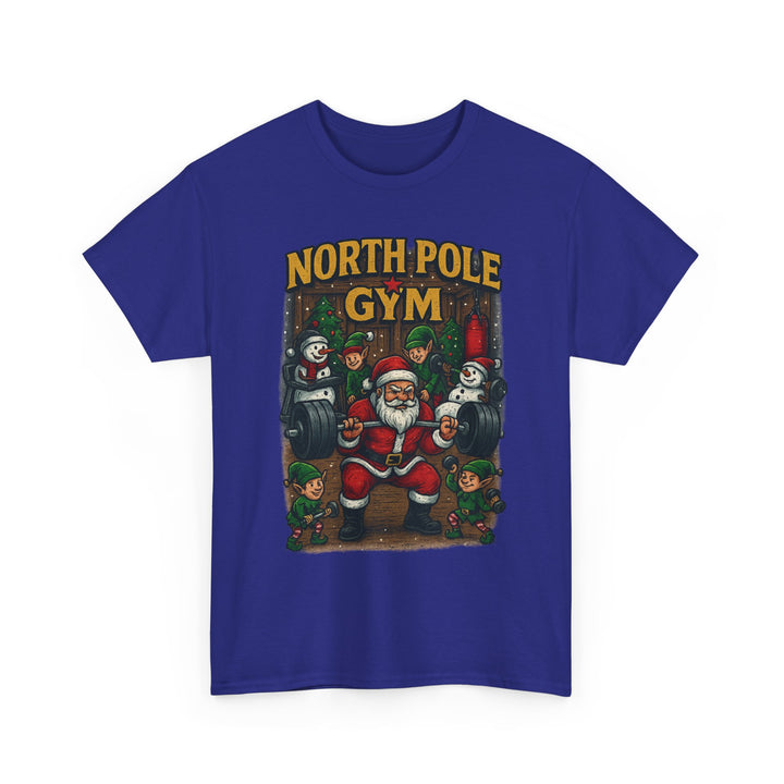 North Pole Gym. Unisex Heavy Cotton Tee