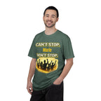 Custom Name Motivational T-Shirt – Can’t Stop. Won’t Stop.