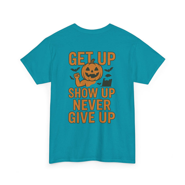 Trick or Sweat. Halloween Unisex Heavy Cotton Tee