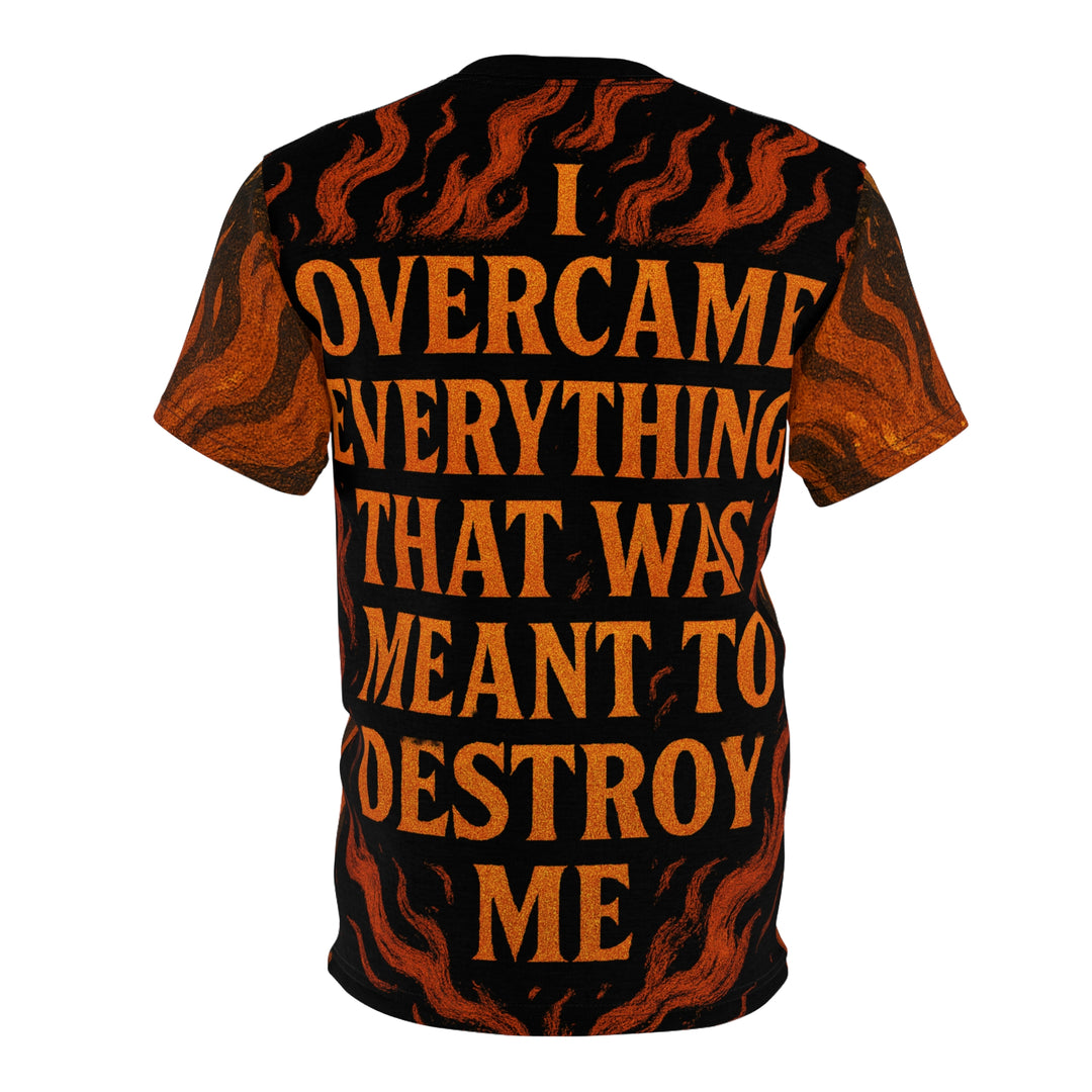 Women's Relentless Drive Tee – I Overcame Everything That Was Meant to Destroy Me
