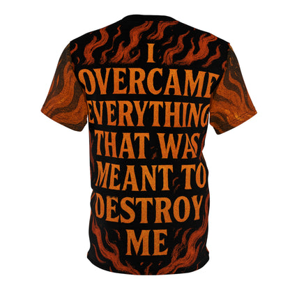Women's Relentless Drive Tee – I Overcame Everything That Was Meant to Destroy Me