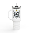 “I Chase PR’s not people” Insulated Travel Mug, 40oz