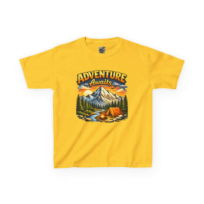 Kids Heavy Cotton™ Tee Adventure Awaits