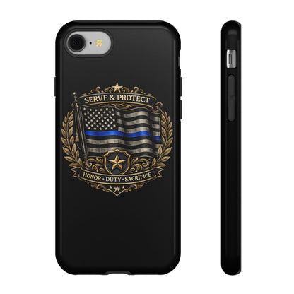 Blue Line Legacy Tough Phone Case