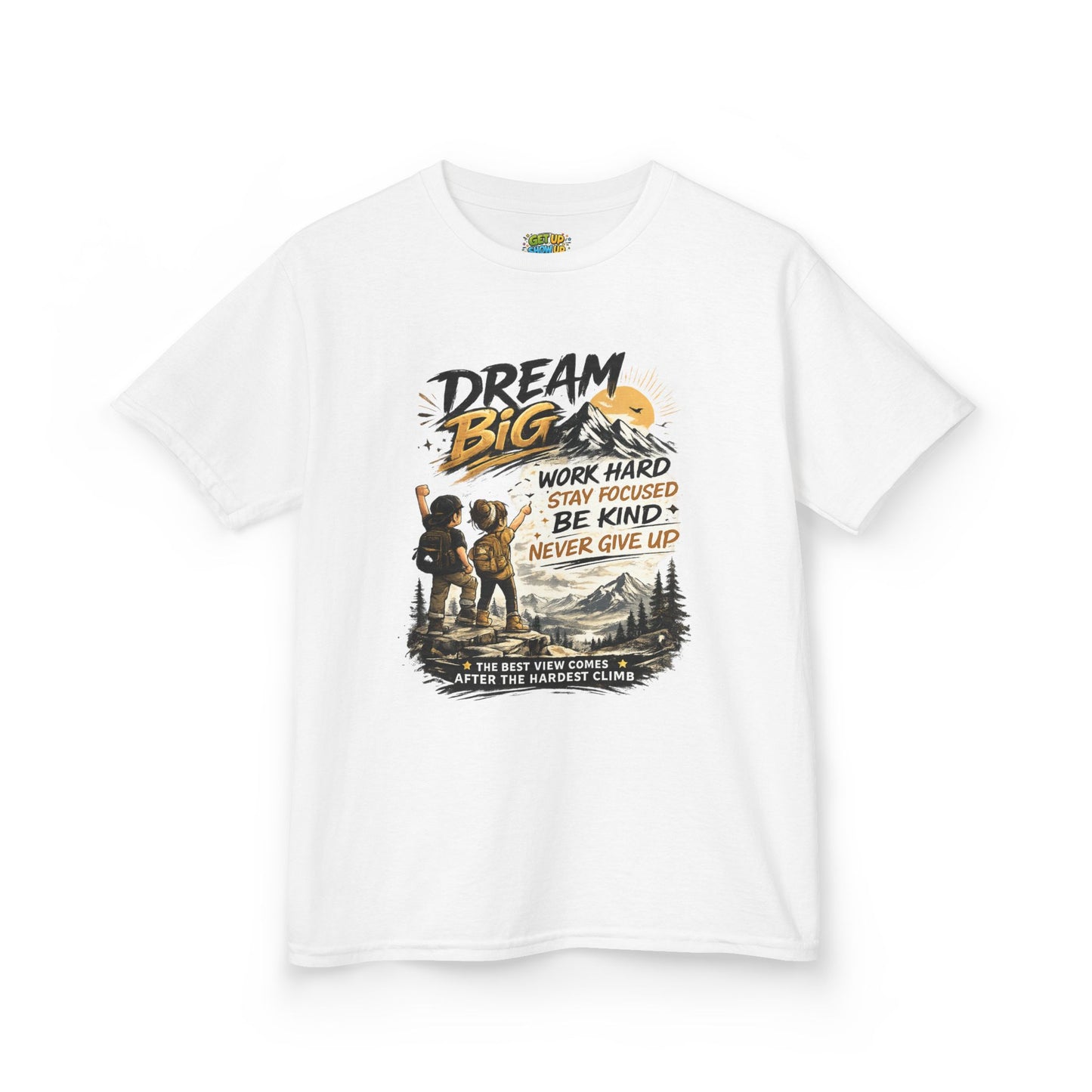Kids Heavy Cotton™ Motivational T shirt