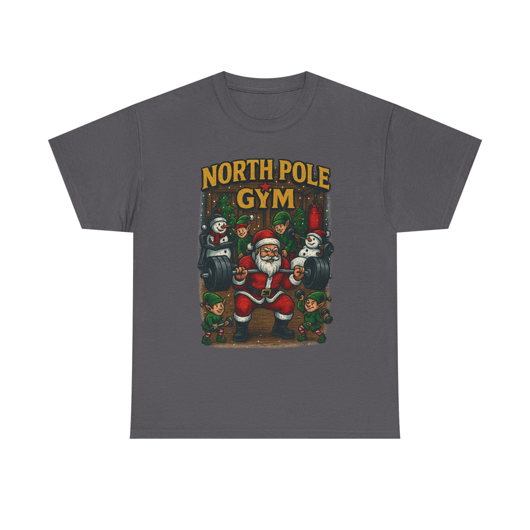 North Pole Gym. Unisex Heavy Cotton Tee