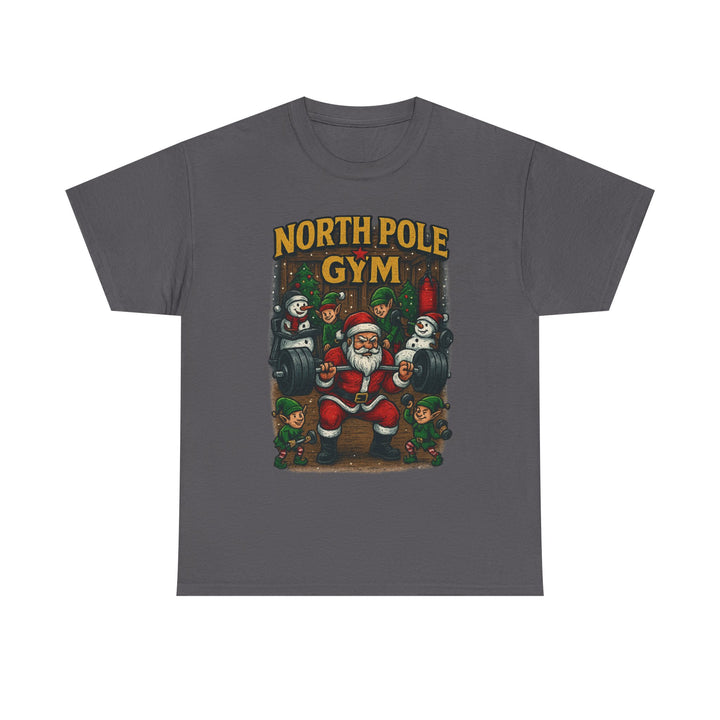 North Pole Gym. Unisex Heavy Cotton Tee