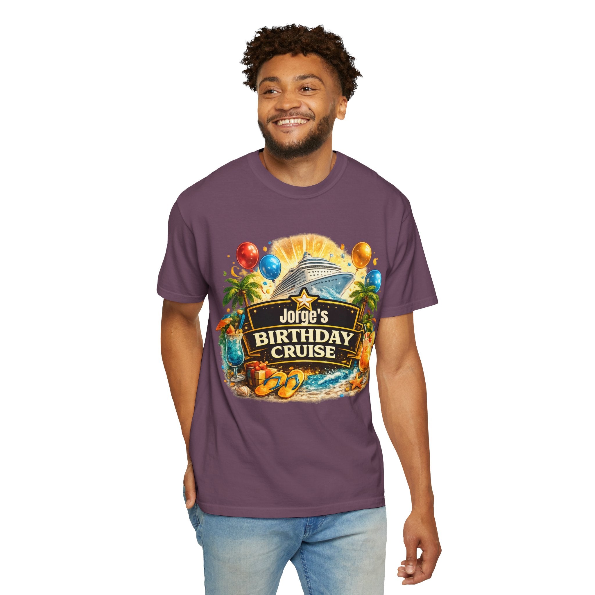 Custom Name Birthday Cruise Shirt