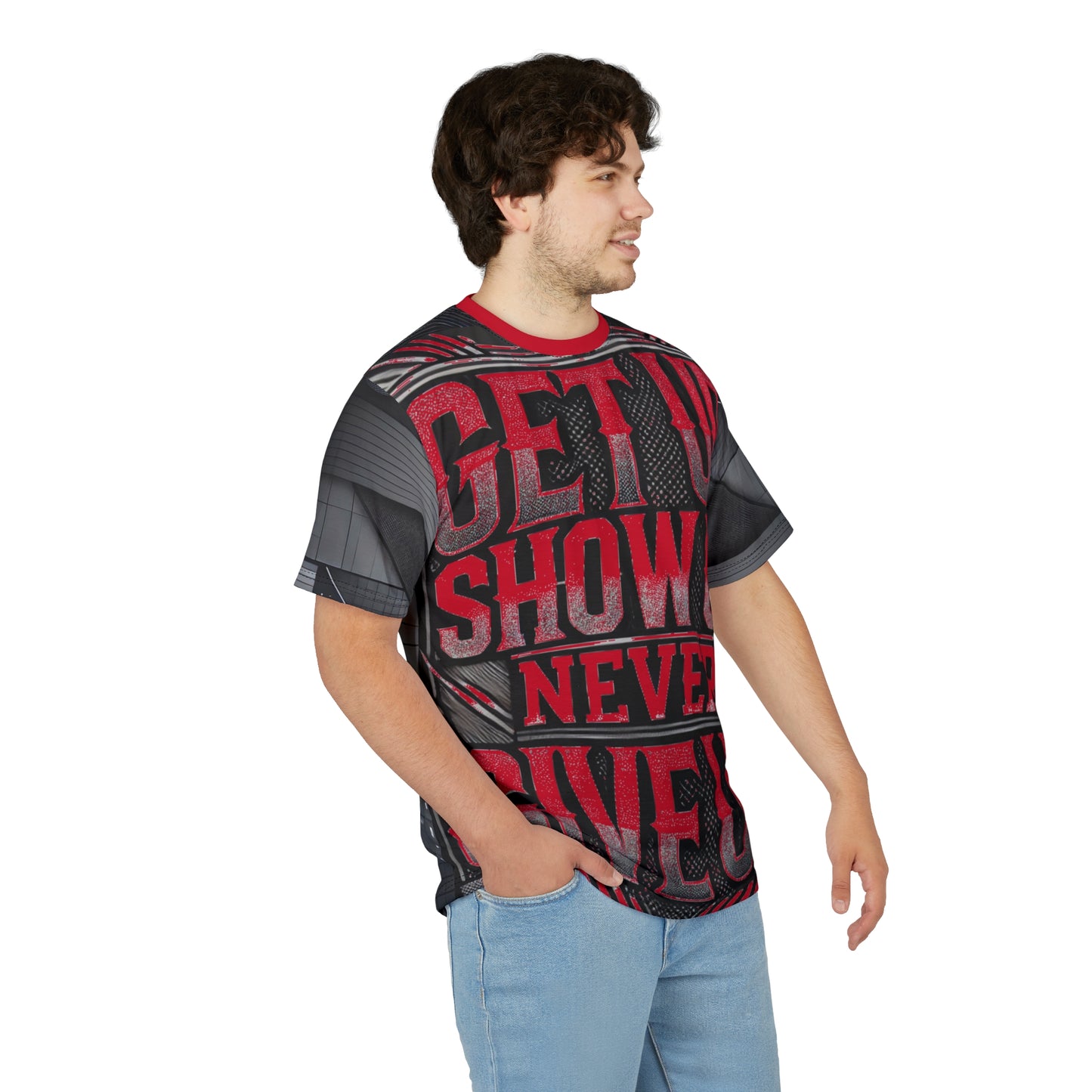 Relentless Drive Tee – Get Up, Show Up, Never Give Up