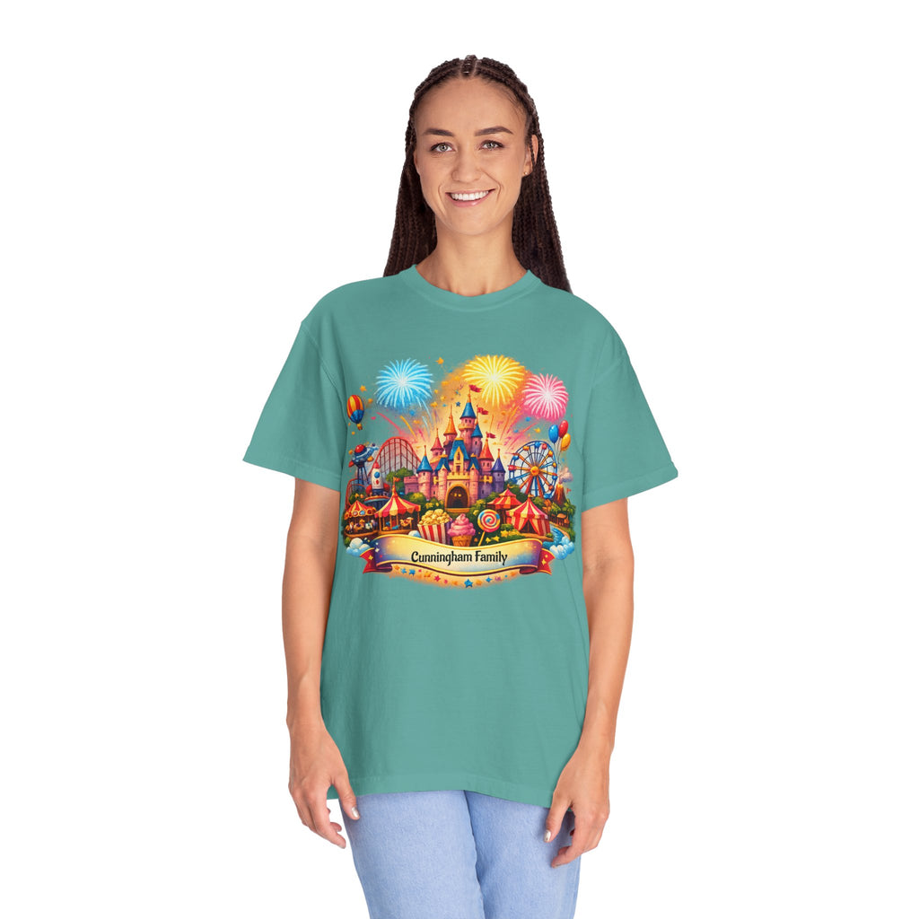 Customizable Name Graphic T-Shirt – for Disney Trips, Theme Park Vacations
