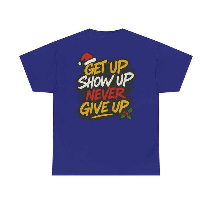 Christmas/Holiday Workout Unisex Heavy Cotton Tee