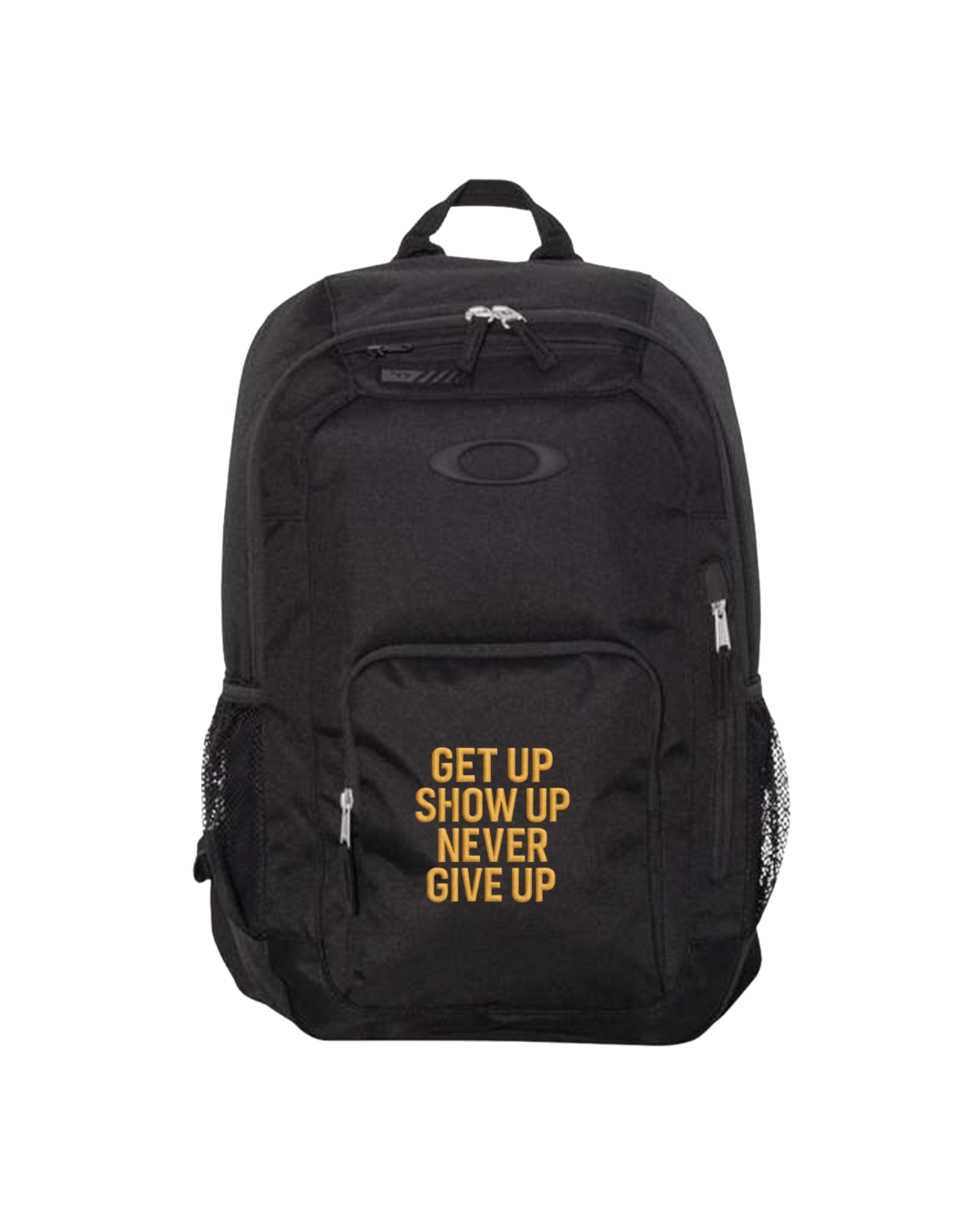 Oakley Enduro 22L Mindset Backpack – Embroidered “Get Up Show Up Never Give Up”