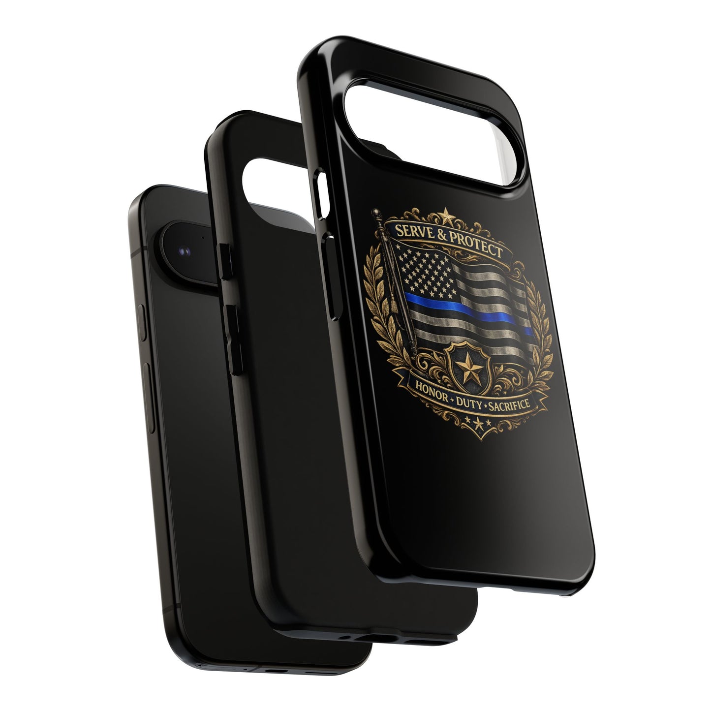 Blue Line Legacy Tough Phone Case